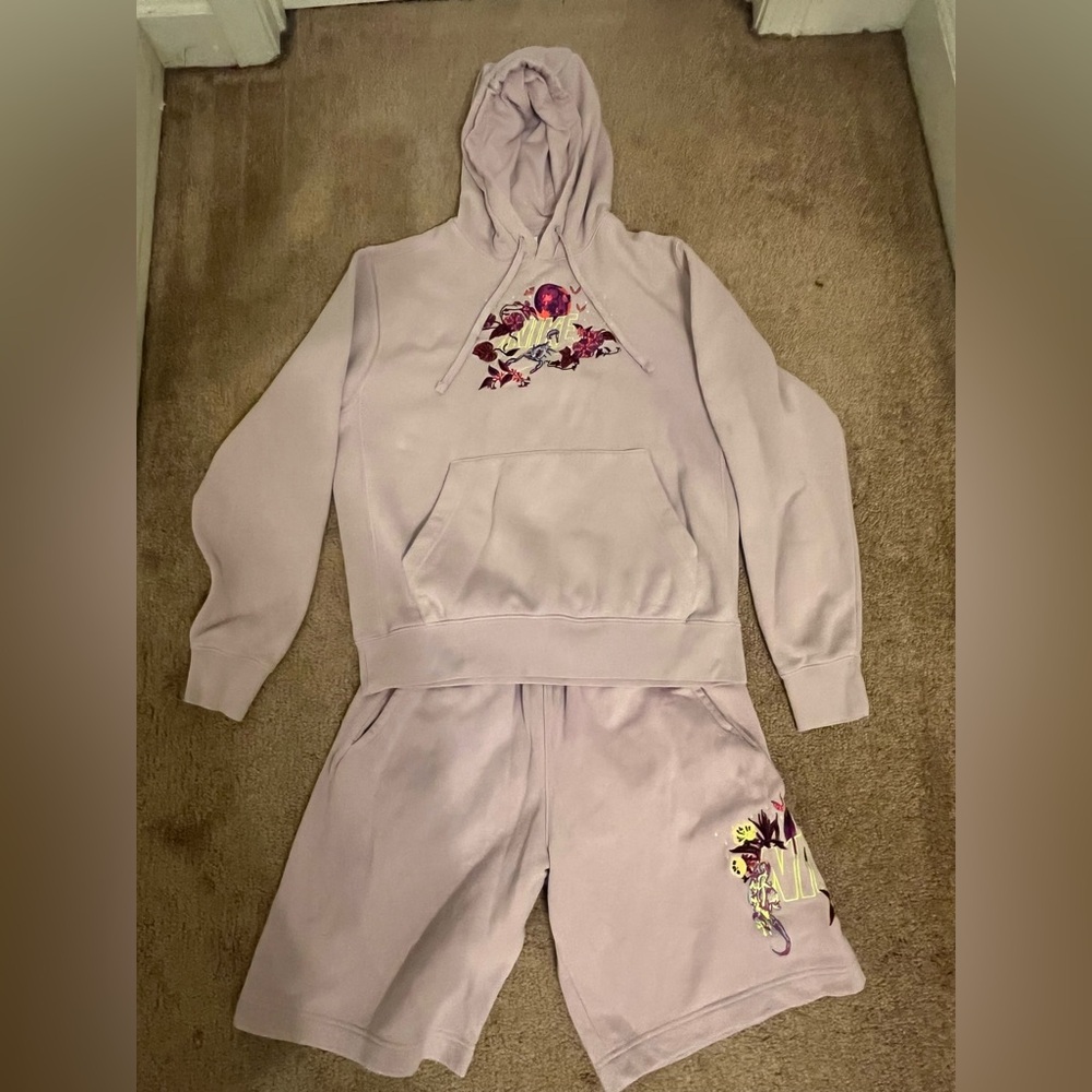 Men Nike hoodie & short set